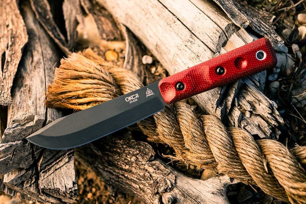 TOPS Knives ON7026B Ontario XL Hunter, Sniper Grey