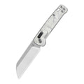 QSP Penguin Glyde Lock Knife G-10 Aluminum Foil (3.1" Satin/SW) QS130GL-G1