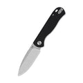 QSP Ferret Liner Lock Knife Black Micarta (3" SW Nitro-V)