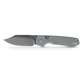 Vosteed Raccoon Bowie Top Liner Lock Knife Gray G-10 (3.25" Destroyer Gray)