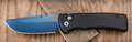 Chaves Knives PTR-SAP Redencion 229 Auto Sapphire w/ Black Handle S35VN