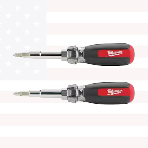 Milwaukee 48-22-2880P 2PC 13-in-1 Screwdriver & 11-in-1 Screwdriver