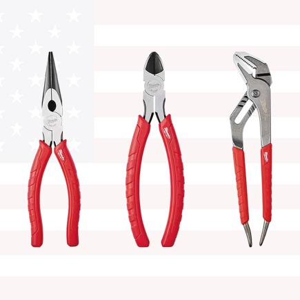 Milwaukee 48-22-6331 Comfort Grip Pliers Kit - 3 PC