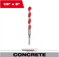 Milwaukee 48-20-9030 1/2" x 4" x 6" SHOCKWAVE™ Impact Duty Hammer Drill Bit