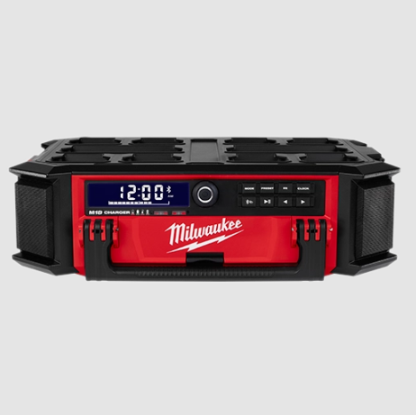 Milwaukee 2950-20 M18™ Jobsite Radio + Charger w/ PACKOUT™ Compatibility