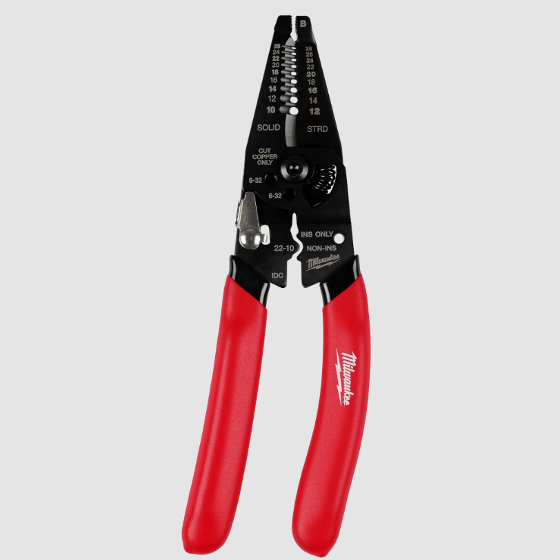Milwaukee 48-22-3052 10-28 Wire Stripper & Cutter w/ Reinforced Head