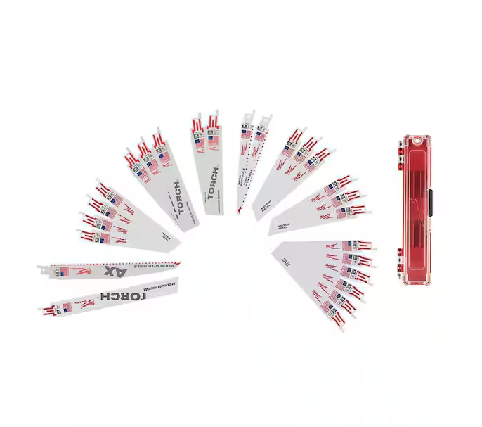Milwaukee 49-22-1113S 25PC Demolition Bi-Metal Saw Blade Set (Open Box)