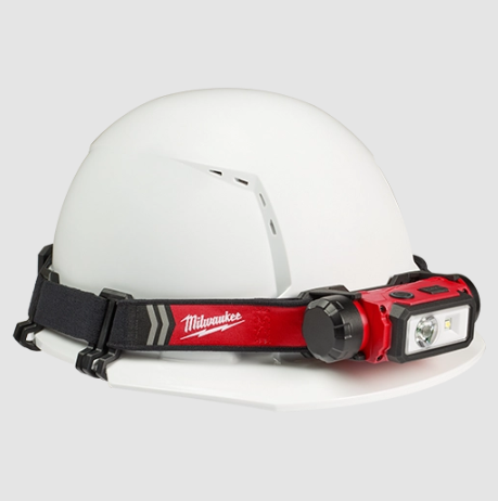 Milwaukee 2163-21 REDLITHIUM USB Hard Hat Headlamp (Open Box)