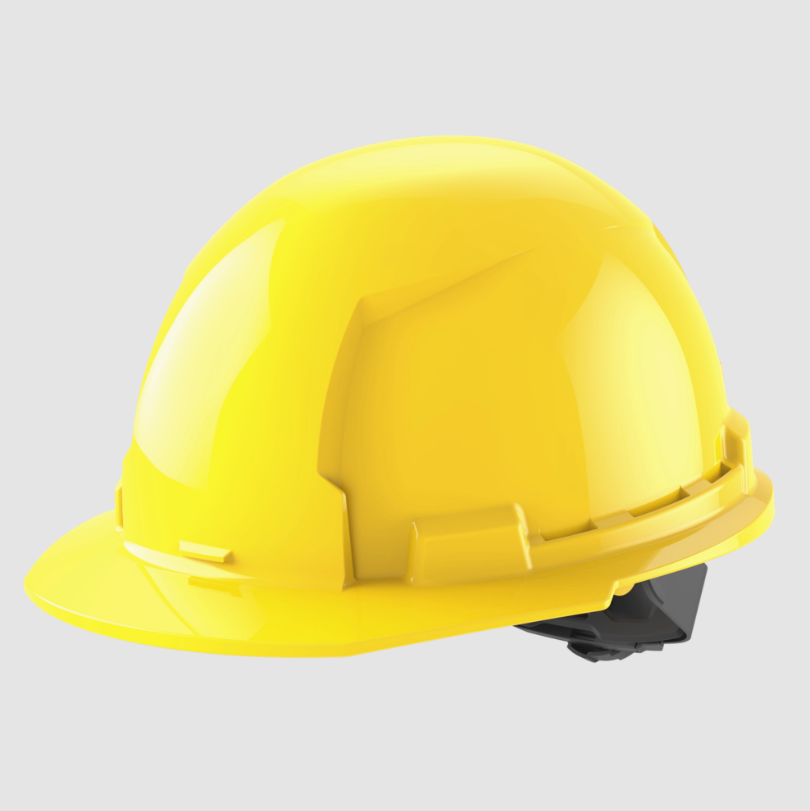 Milwaukee 48-73-1102 BOLT Yellow Front Brim Hard Hat w/4pt Suspension (Open Box)