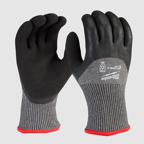 Milwaukee Cut Level 5 Winter Dipped Gloves (6 Pack)