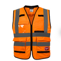 Milwaukee 48-73-5094 4XL/5XL Class 2 High Vis Orange Performance Safety Vest