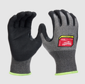 Milwaukee 48-73-7030B S 12 Pair Cut Lvl 9 High-Dex Nitrile Dipped Gloves