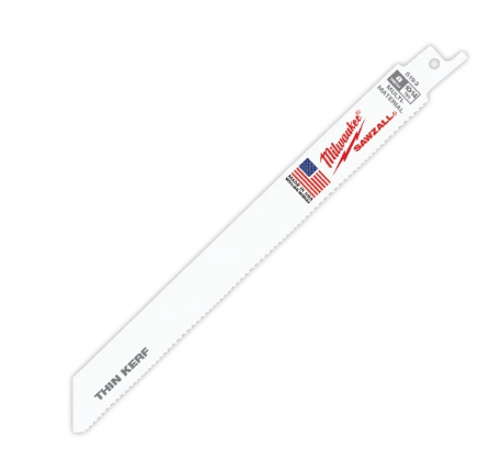 Milwaukee 48-00-5193 5PC 8" 10/14 TPI SAWZALL Blades