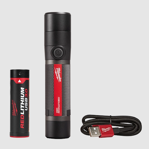 Milwaukee 2160-21 USB Rechargeable 800L Compact Flashlight (Open Box)