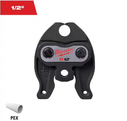 Milwaukee 49-16-2451C 1/2"PEX Crimp Jaw for M12 FORCE LOGIC Press Tool