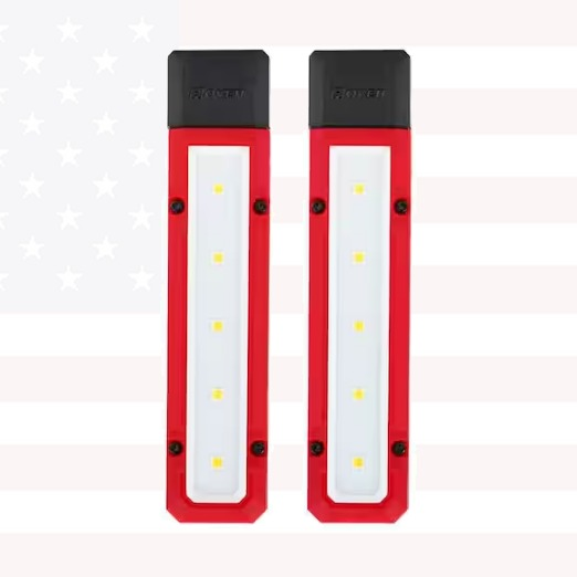 Milwaukee 2108P 300 Lumens LED Magnetic Flood Light (2-Pack)