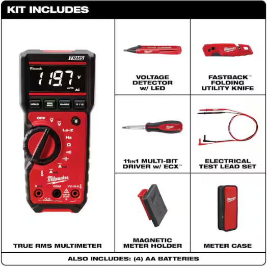 Milwaukee 2220-20 Electricians Combo Kit