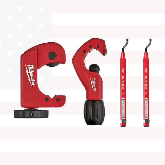 Milwaukee 48-22-0146 Plumbing Hand Tool Set 4PC