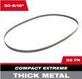 Milwaukee 48-39-0635 30-9/16 in. 8/10 TPI Metal Cutting Band Saw Blade 25CT