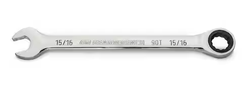 Crescent 86952 15/16" 90-tooth 12pt ratcheting combination wrench