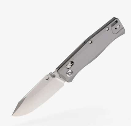 Flytanium 1386GSS BEEF - Gray Stealth, G10, 14C28N, Stonewash