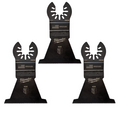 Milwaukee 48-90-1113 2-1/2" Wood Cutting High Carbon Oscillating Blades (3PK)