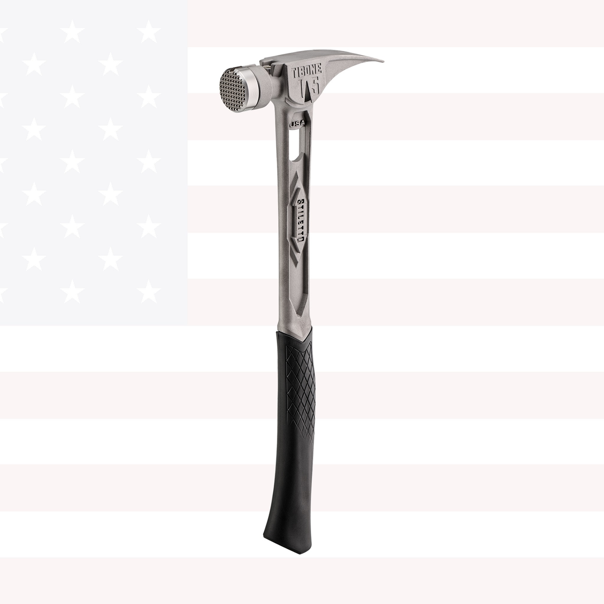 Stiletto TIB15MC 15oz TIBONE Milled/Curved Titanium Hammer