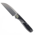 TwoSun Folding Knife Titanium/Carbon Fiber Handle K110 (3.5" Stonewash)