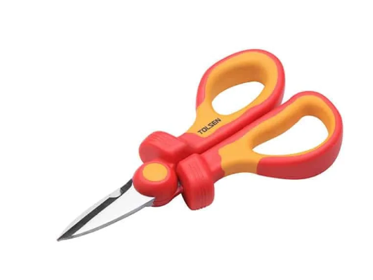 Tolsen Tools V90047 Premium 1000V Insulated Electrician Scissors