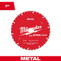Milwaukee 49-93-7820 7” STEELHEAD™ Metal Cutting Diamond Blade