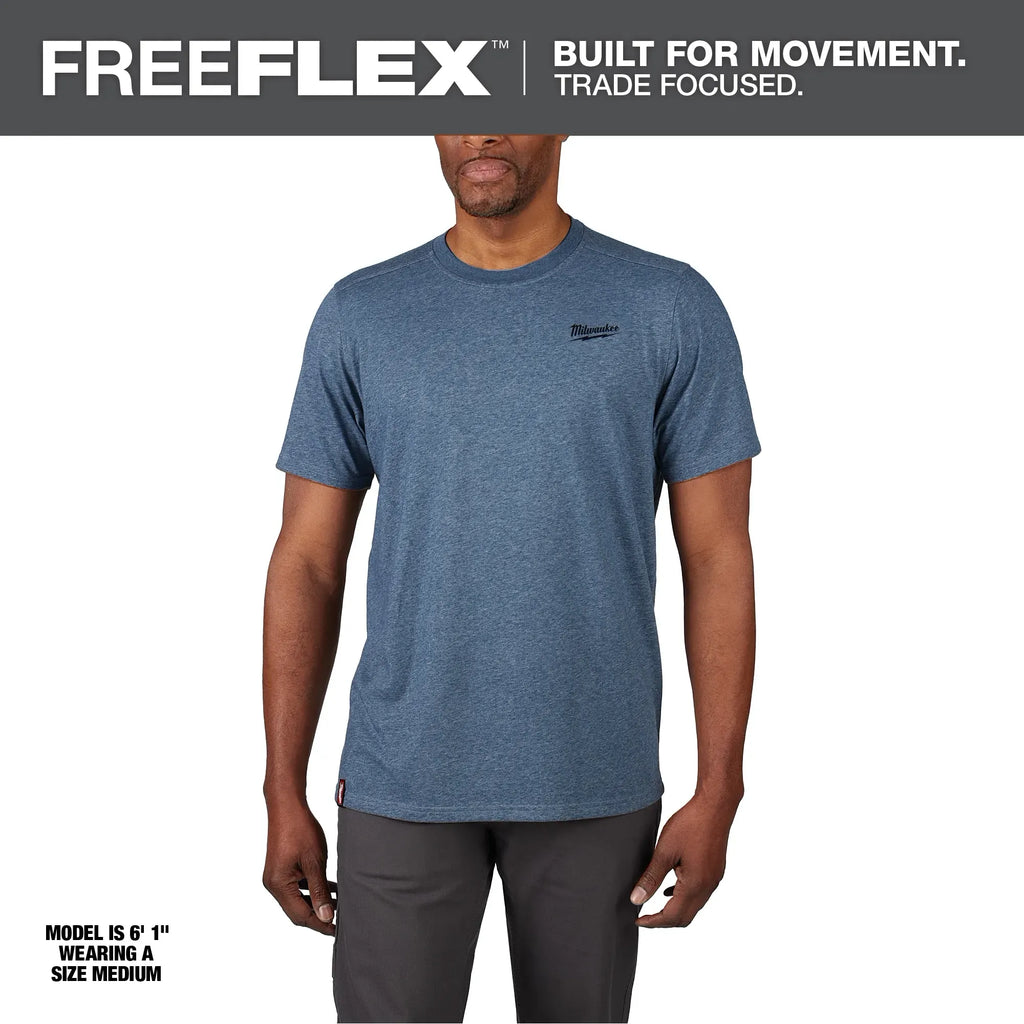Milwaukee 603 FREEFLEX™ Hybrid Work Tee - Short Sleeve