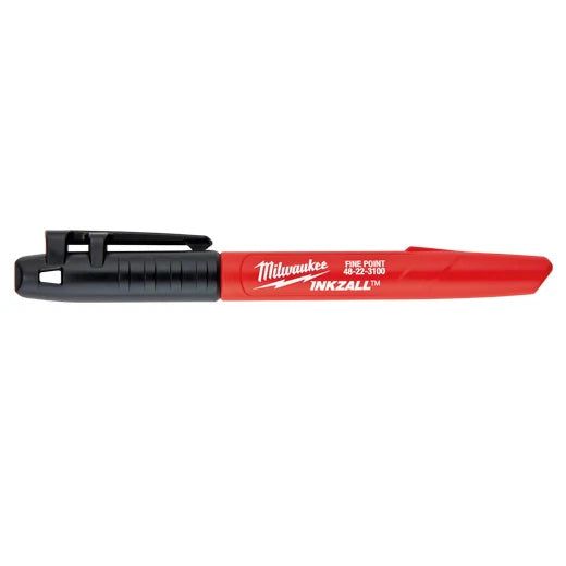 Milwaukee 48-22-3104 4PK INKZALL Black Fine Point Marker