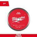 Milwaukee 49-93-9507 7" Continuous Tile Diamond Blade