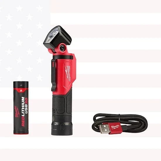 Milwaukee 2113-21 REDLITHIUM USB Pivoting Flashlight