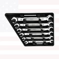 Milwaukee 48-22-9471 6pc Double End Flare Nut Wrench Set - Metric