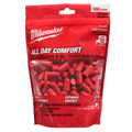 Milwaukee 48-73-3005 Disposable Ear Plugs (100 Pack)
