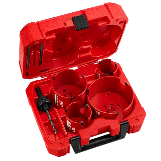 Milwaukee 49-56-9285 BIG HAWG Carbide Hole Saw Kit (8-Piece)