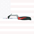 Milwaukee 48-22-0012 Compact Hack Saw with 10 in. 24 TPI Bi-Metal Blade