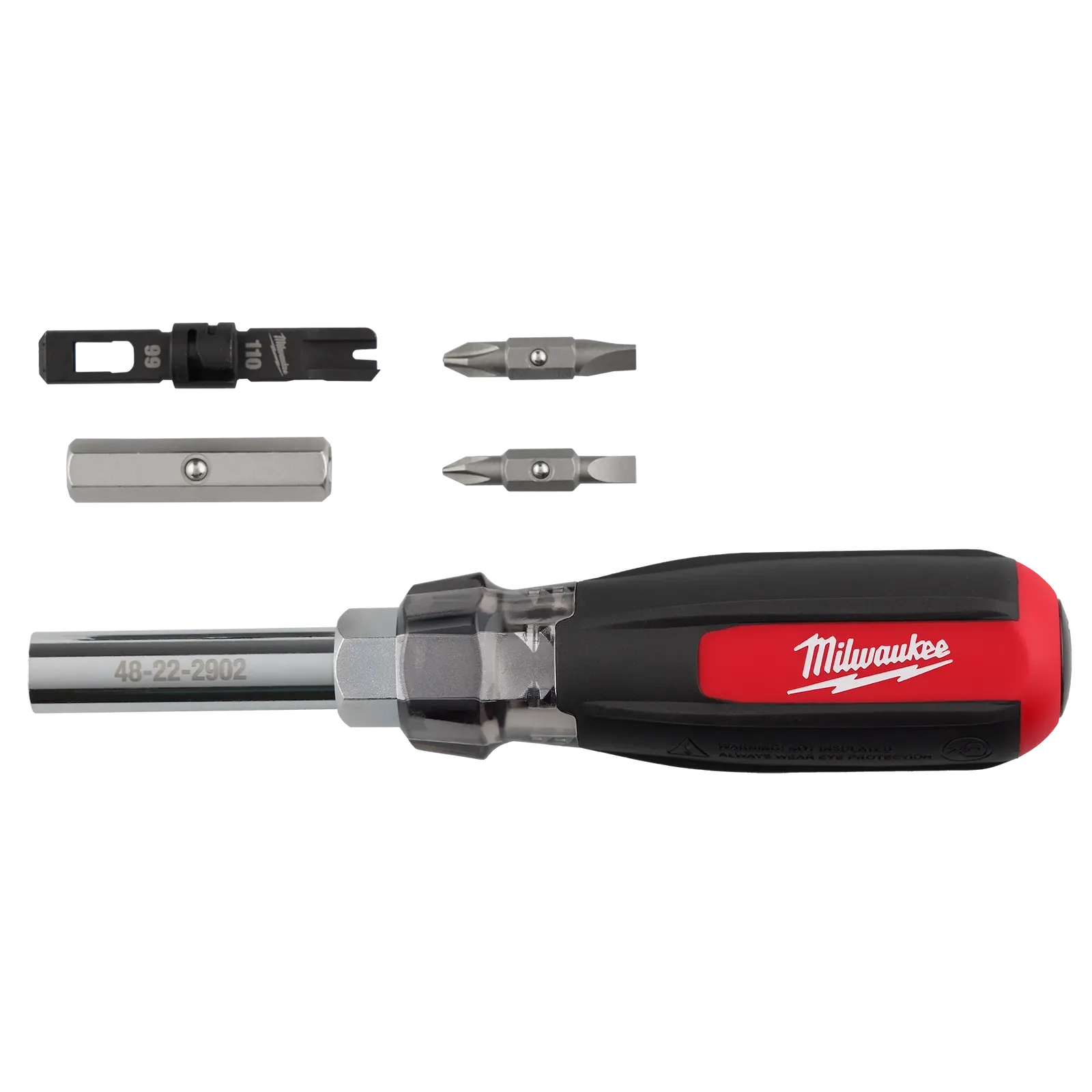 Milwaukee 48-22-2902 9in1 Punchdown Multi-Bit Screwdriver (Open Box)
