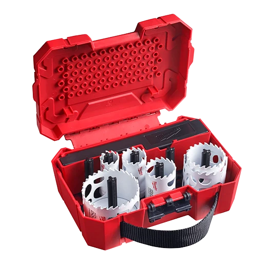 Milwaukee 49-22-3084 10PC HOLE DOZER with Carbide Teeth Electrician Hole Saw Kit