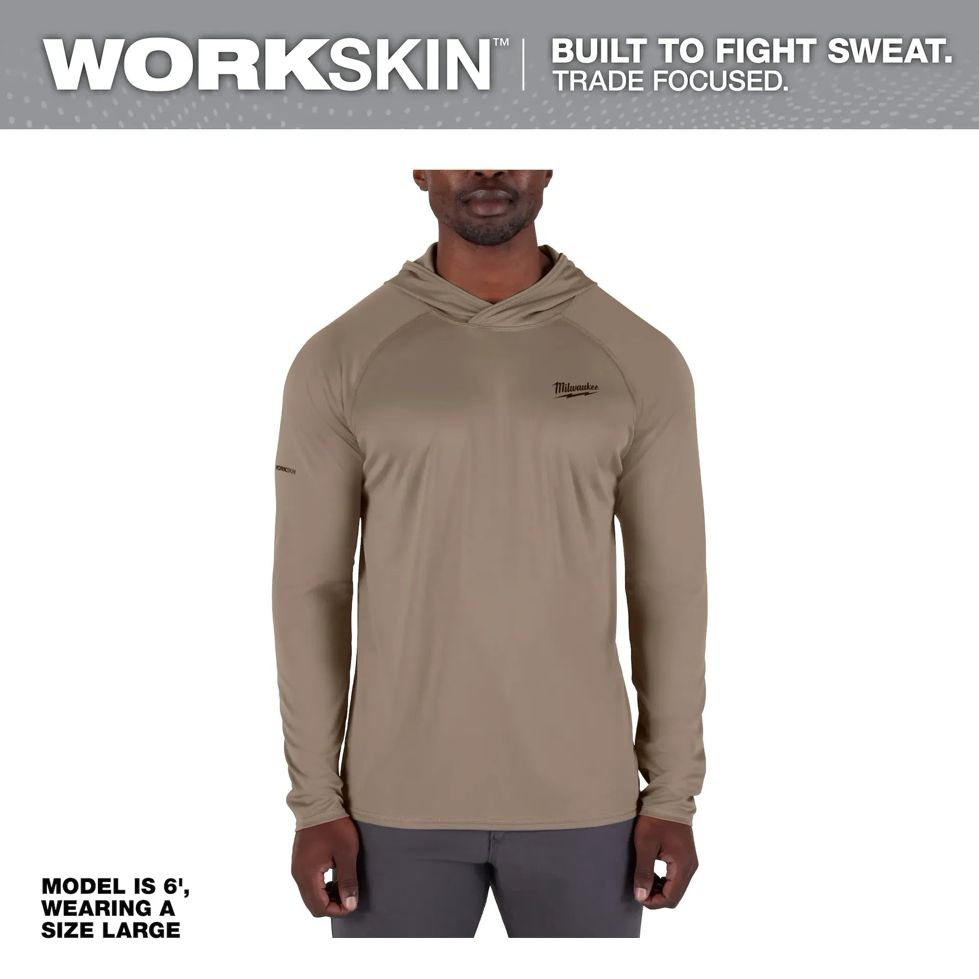 Milwaukee M550 WORKSKIN™ Hooded Sun Shirt