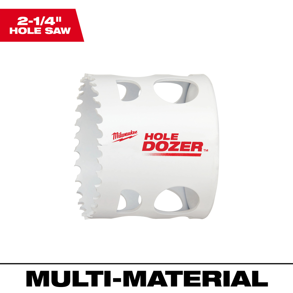 Milwaukee 49-56-0132 2-1/4" HOLE DOZER™ Bi-Metal Hole Saw