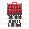 Milwaukee 49-66-6805 36PC SHOCKWAVE Impact Duty 3/8" Drive Socket Set w/ PACKOUT