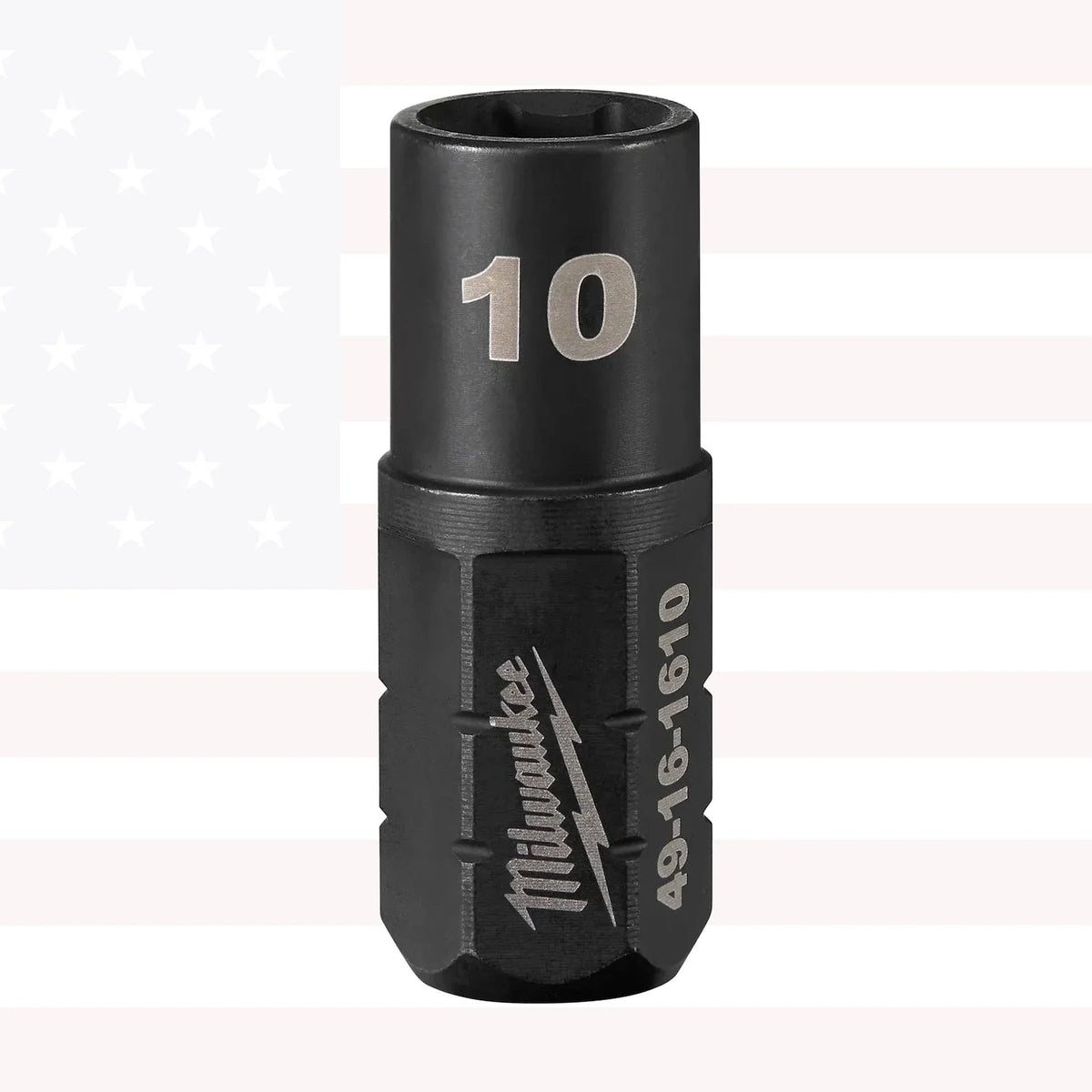Milwaukee 49-16-1610 INSIDER Box Ratchet Impact Socket 6 Point 10 mm