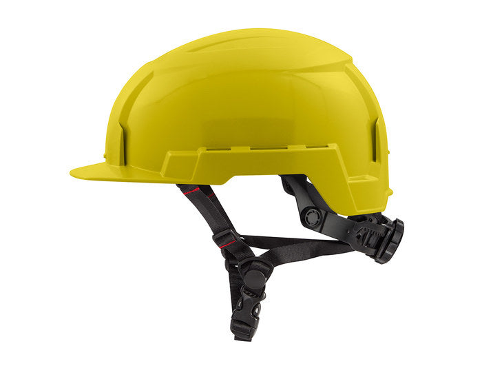 Milwaukee 48-73-1323 BOLT Yellow Front Brim Safety Helmet - Type 2, Class E