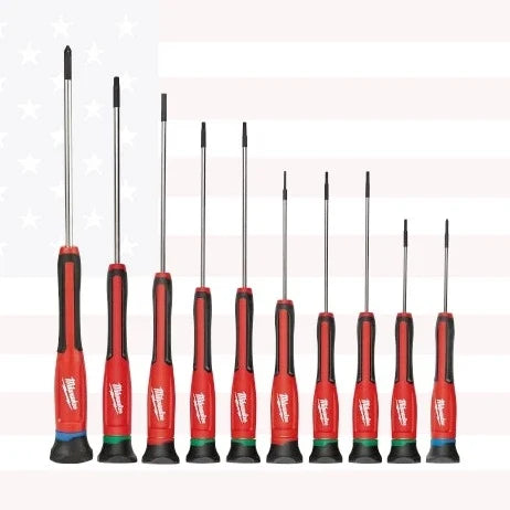Milwaukee 48-22-2612 10pc Precision Screwdriver Set