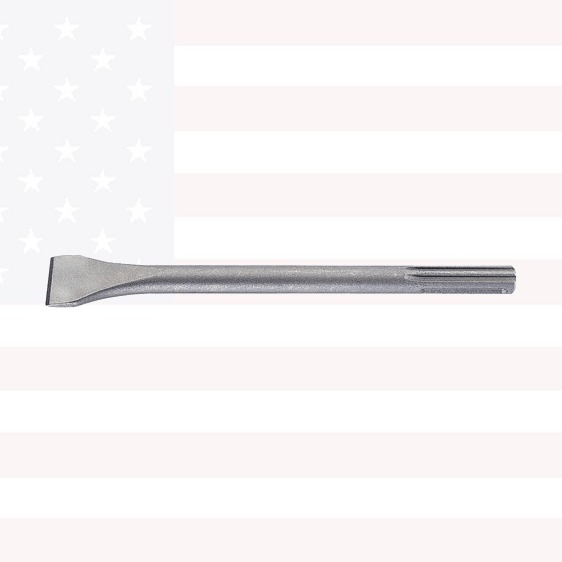 Milwaukee 48-62-4079 12 in. SDS-MAX Demo Steel Flat Chisel