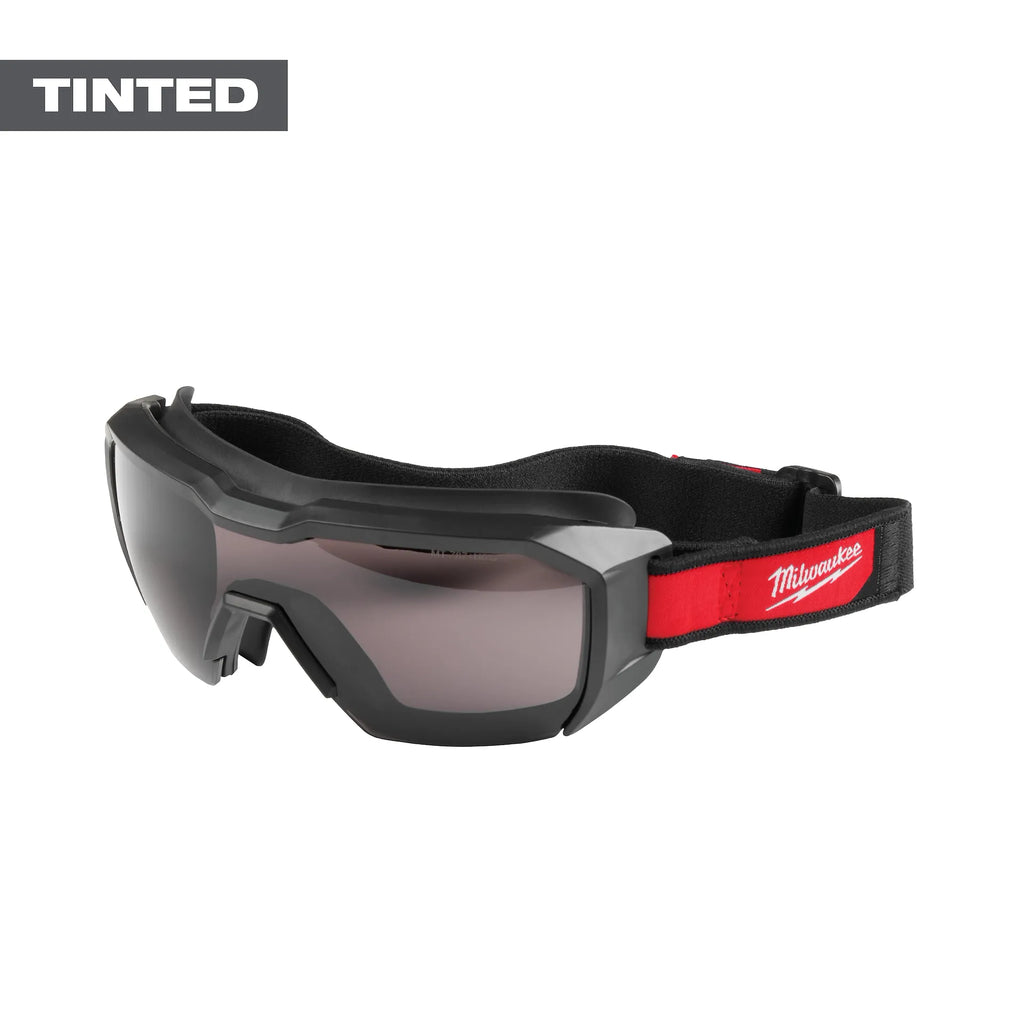 Milwaukee 48-73-2061 Tinted Low Profile Dual Coat Len's Vented Goggles