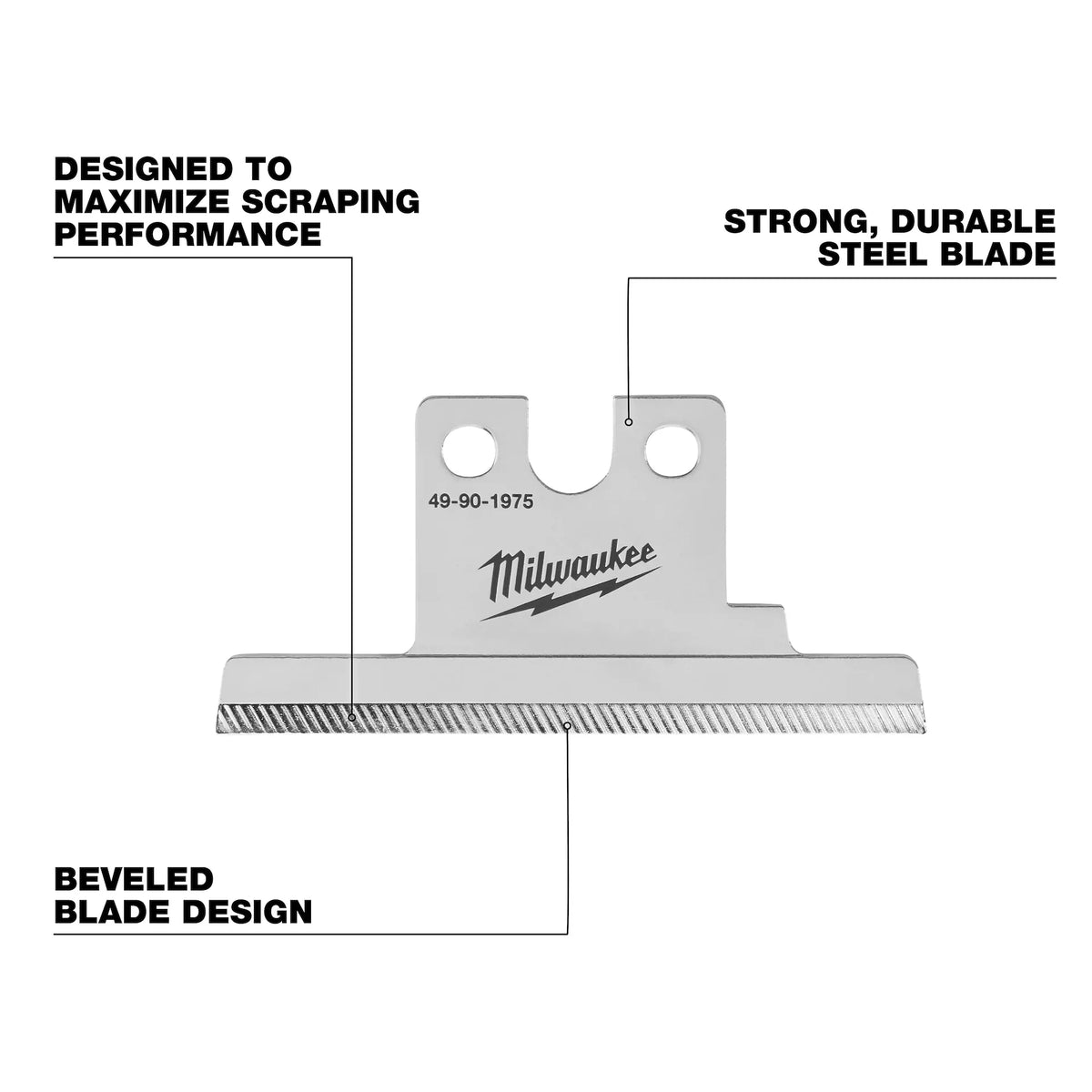 Milwaukee 49-90-1975 AIR-TIP Debris Scraper Blade 3PC