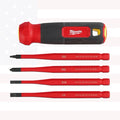 Milwaukee 48-22-2216 4-in-1 1000V Insulated Slim-Tip Multi-Bit Screwdriver